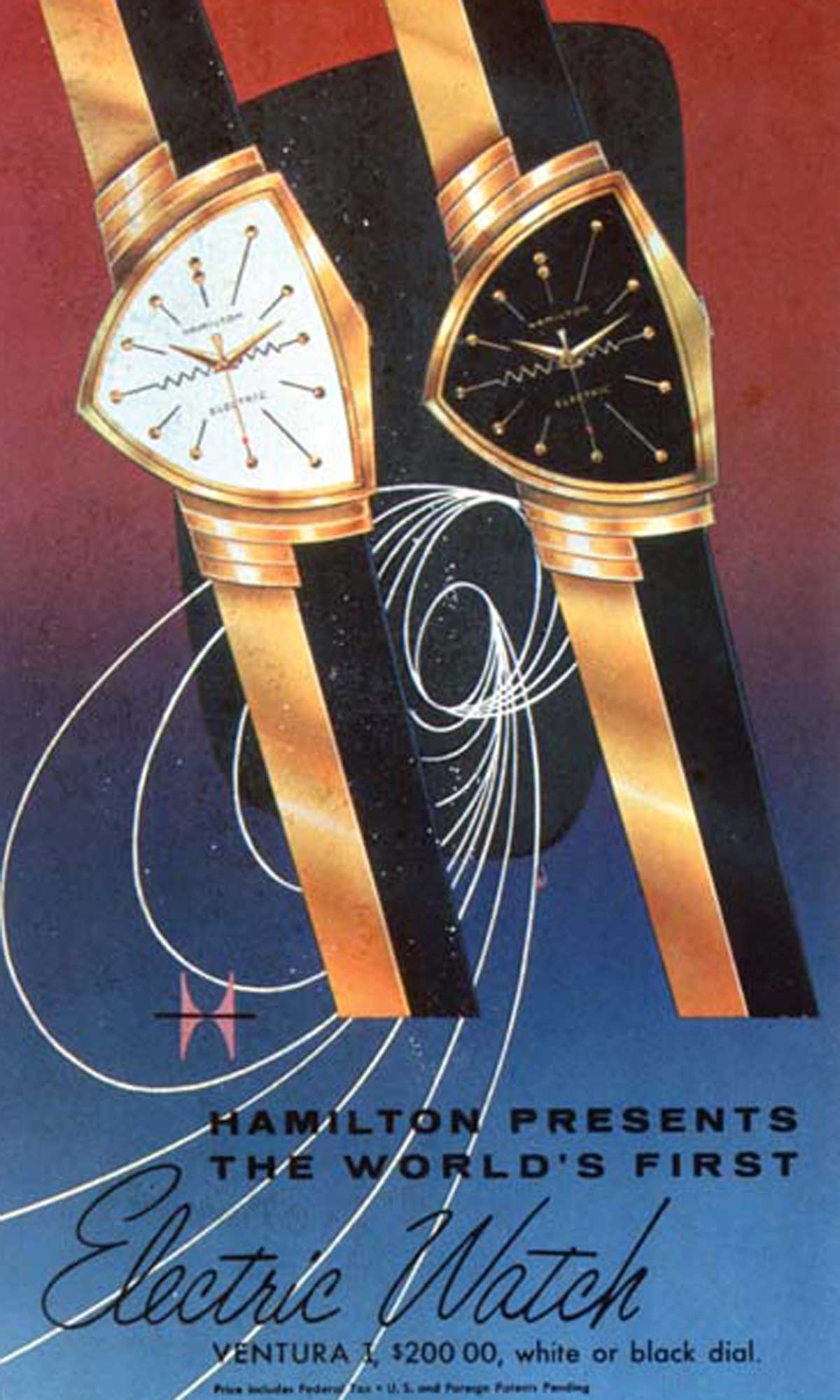 今、手に入れるべきは＜ハミルトン＞の名品だ！エルヴィス・プレスリーも愛した”ベンチュラ”が、僕ら好みの黒×金になって登場！ | 時計 | FINEBOYS Online