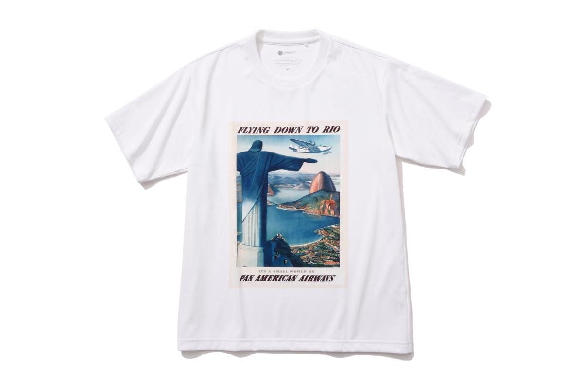 Tシャツだけで旅行気分 旅好きにたまらないパンナム ミズノが話題 ファッション Fineboys Online