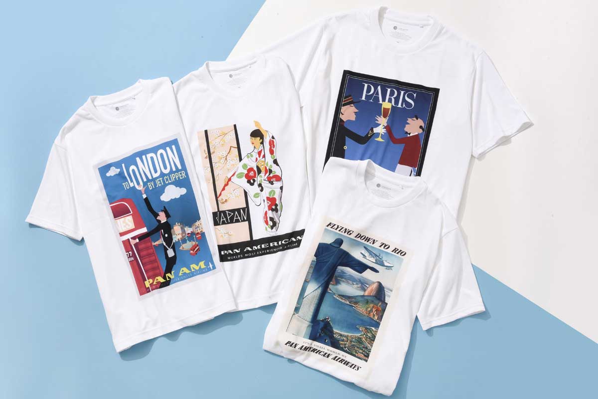 Tシャツだけで旅行気分 旅好きにたまらないパンナム ミズノが話題 ファッション Fineboys Online
