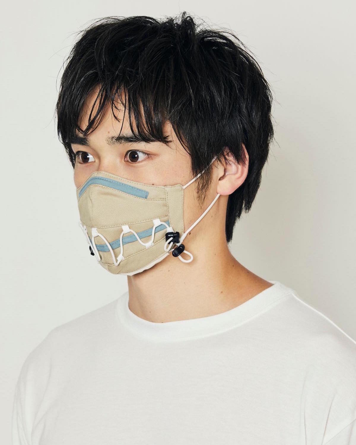 黒マスク 洗える布マスク Etc マスクでおしゃれする最新テクニック ファッション Fineboys Online
