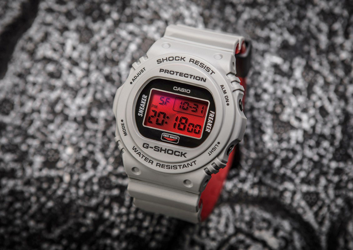 G Shock スニーカー フリーカー スタンスのトリプルネームウオッチが発売 時計 Fineboys Online