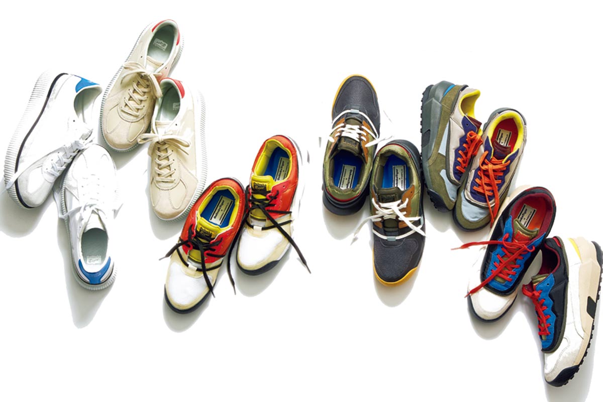 オニツカタイガーの新作は 今っぽい 厚ソール スニーカー シューズ Fineboys Online