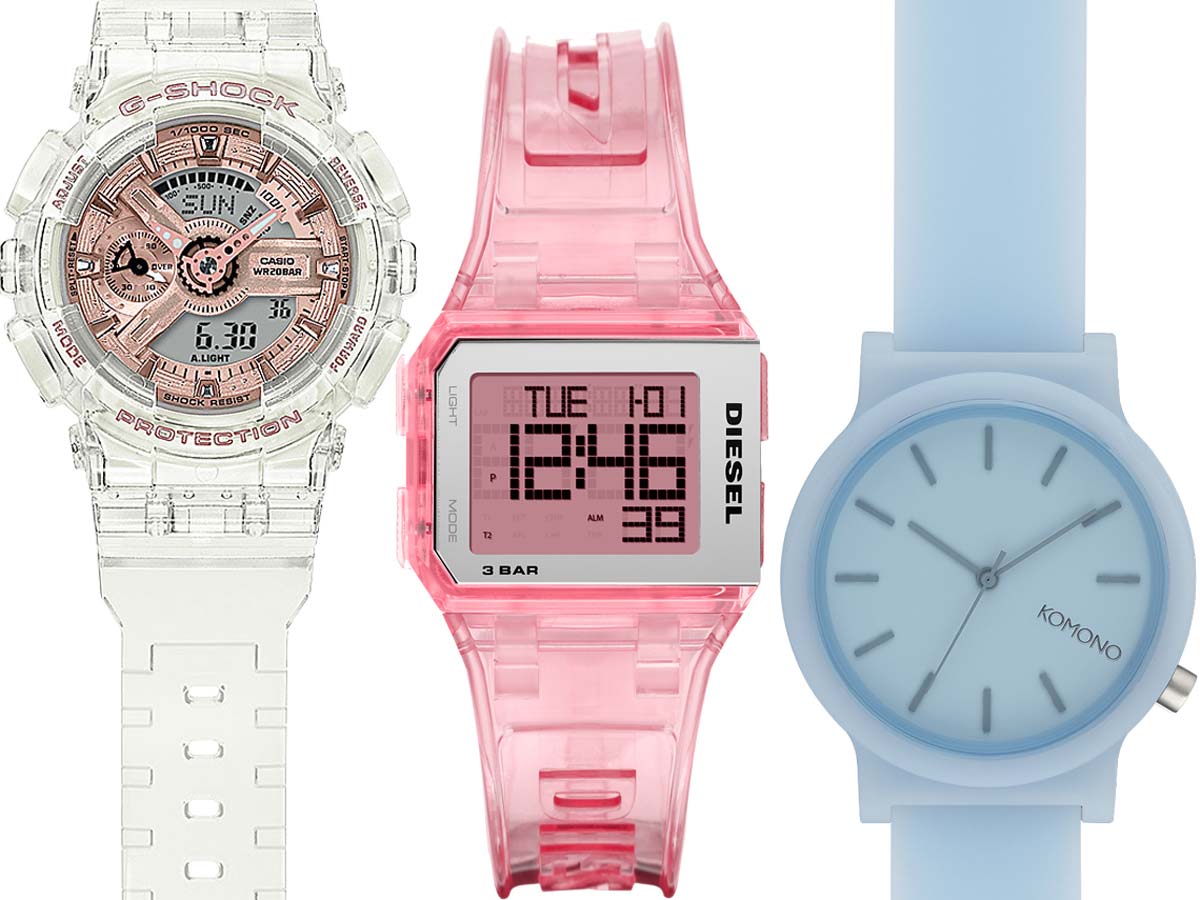 G Shock Etc 人気ブランドの腕時計がこぞって 透明 に 時計 Fineboys Online