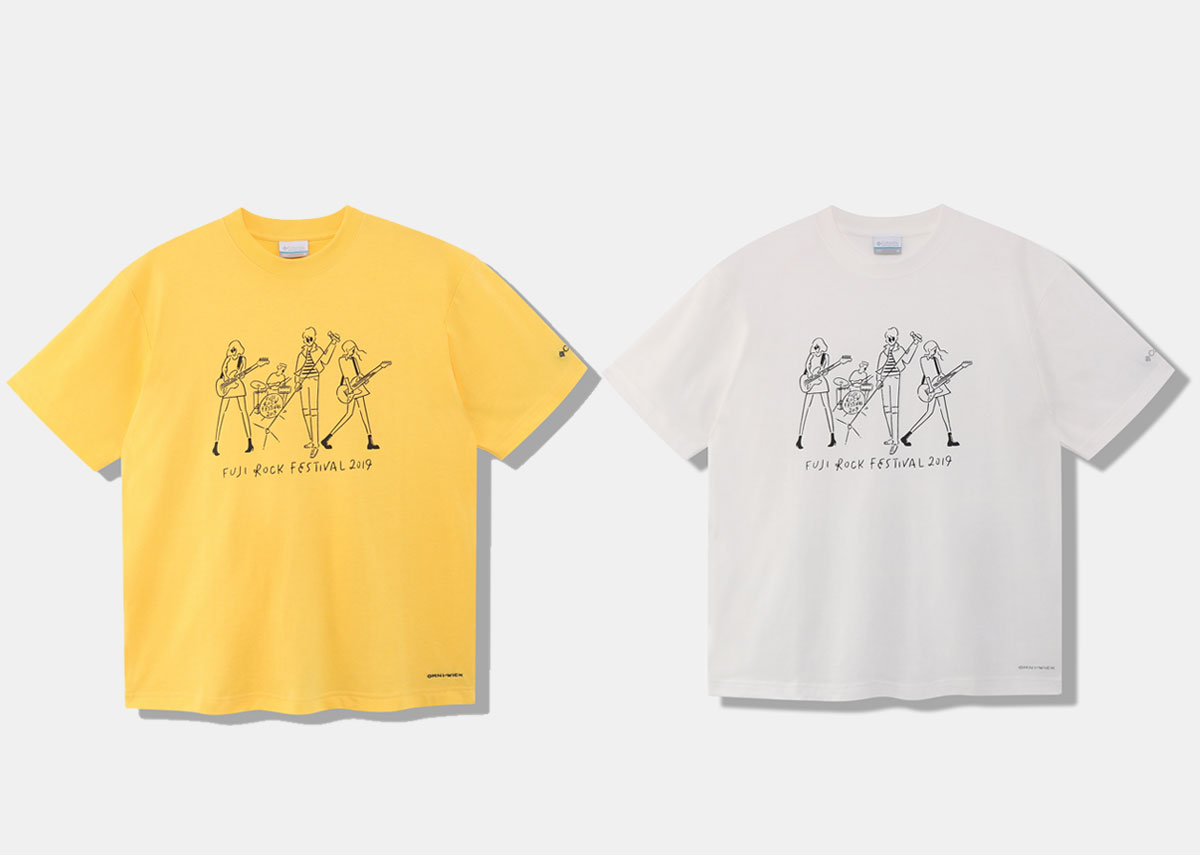 フジロックフェスティバル 19 コロンビアによるコラボ高機能tシャツが発売 ファッション Fineboys Online